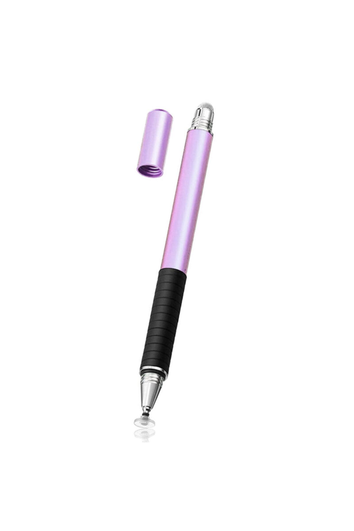 Techsuit-Stylus pen Techsuit, 2 in 1 universal, Android, iOS, pink, JC02 2