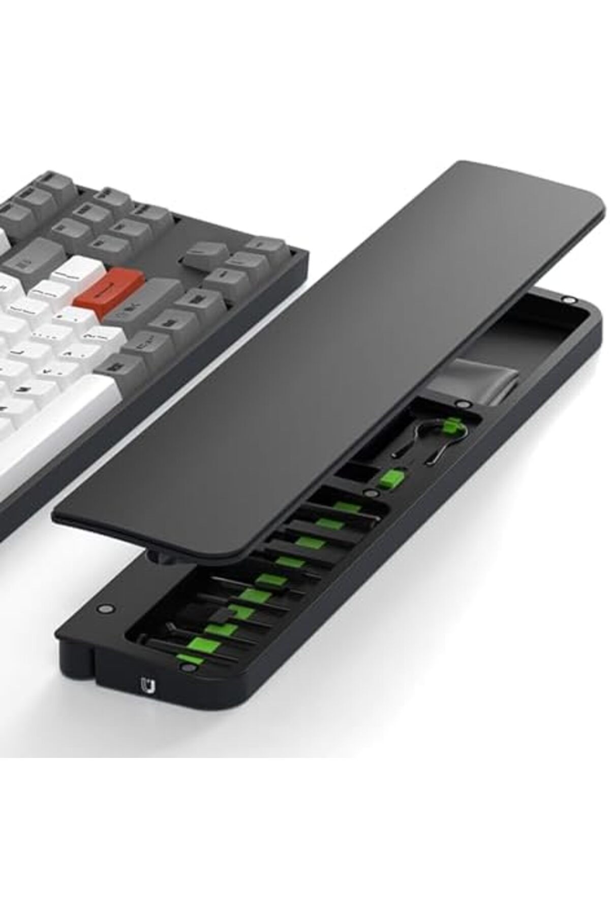 okcsc-Upgraded Electronics Cleaner Keyboard Tray 2-in-1, Computer Screen/Keyboard Cleaning Kit, Clea 2
