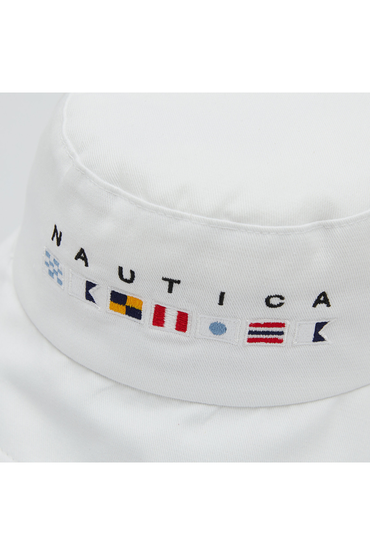 Nautica  Unisex Beyaz Baskılı Şapka - Görsel 2