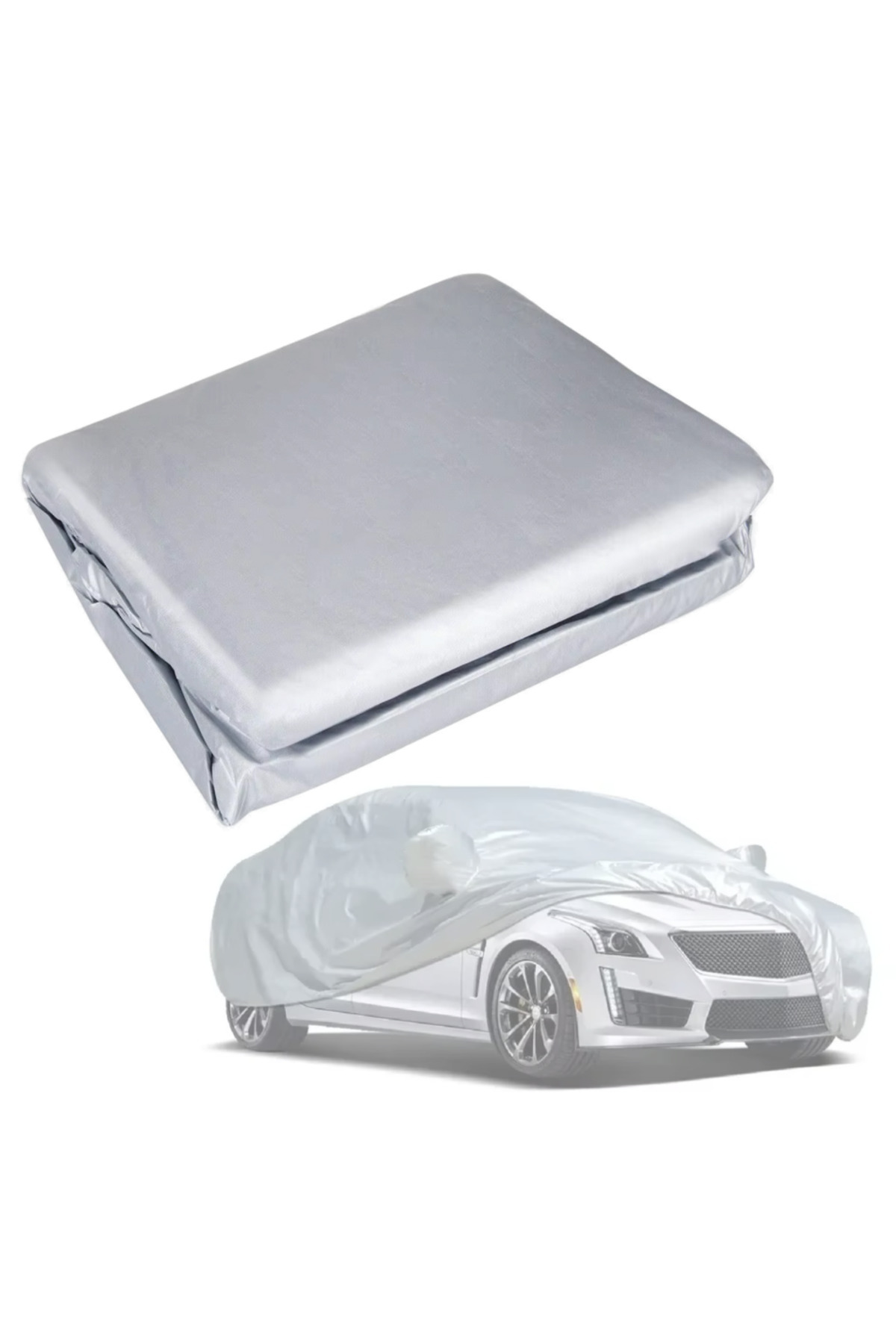 APF-Universal Car Cover for Protection - Waterproof, Dustproof and UV Resistant, Multiple Sizes - L 1