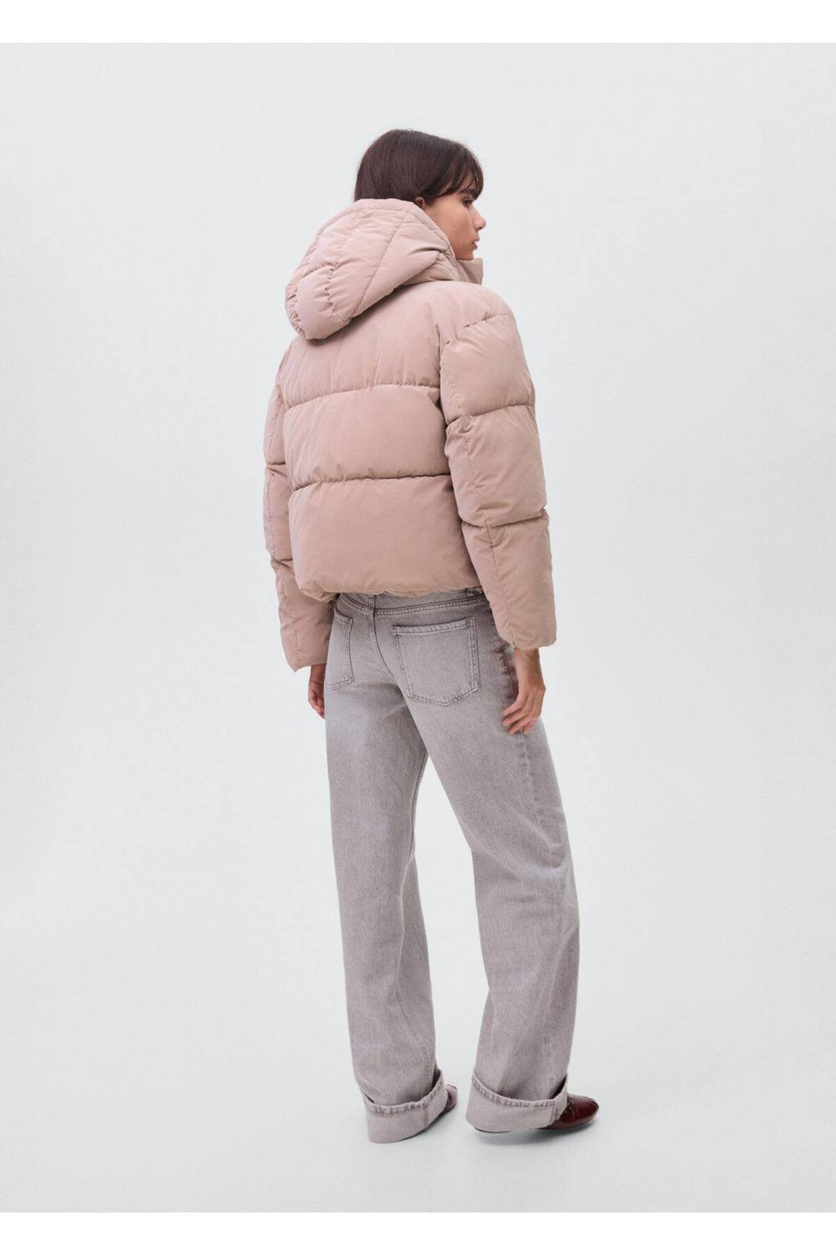 Mango Teen Mum görünümlü kapitone anorak