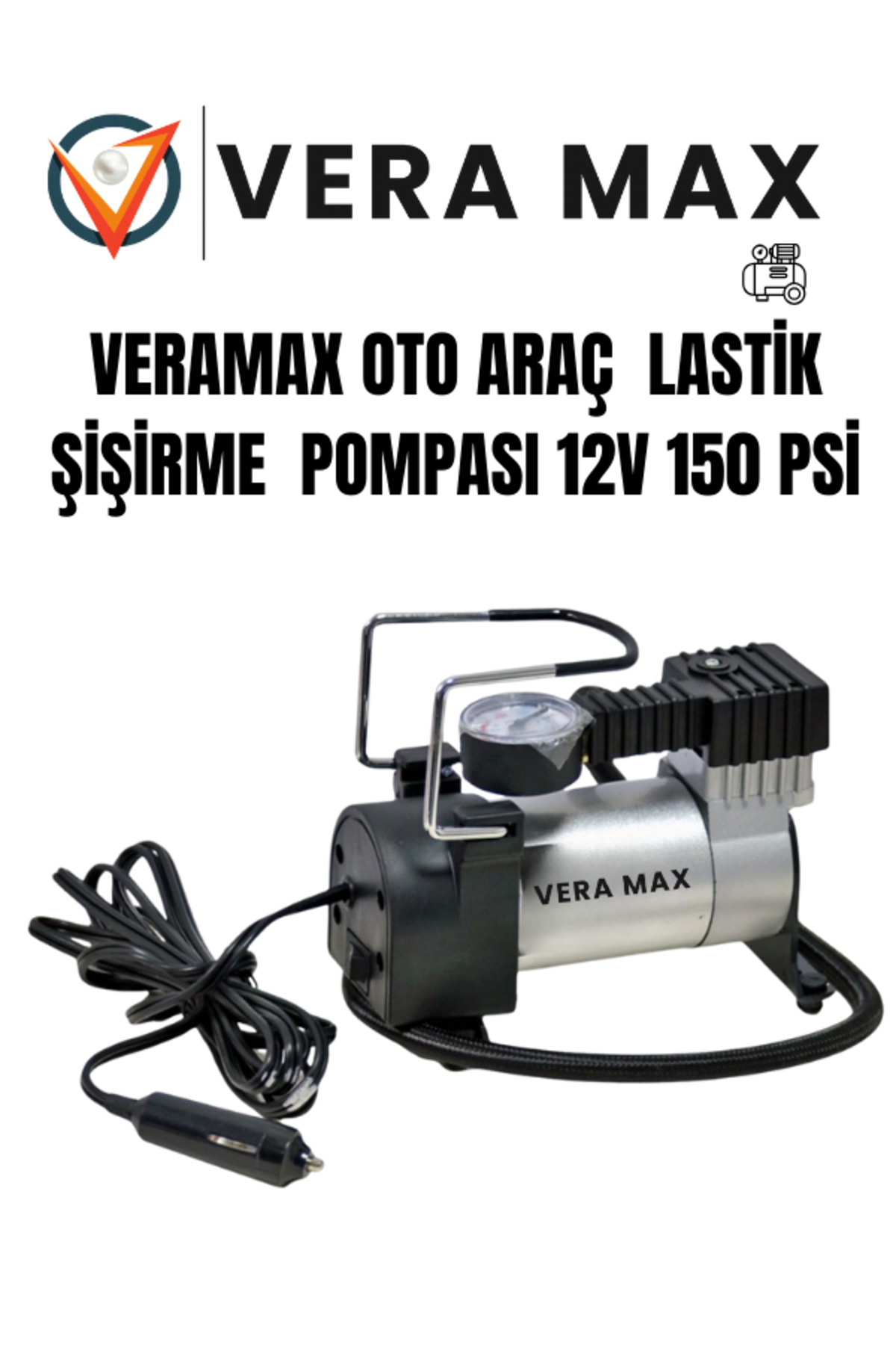 veramax Profesyonel Metal Oto Araç Lastik,Havuz,Şişme Yatak,Araba