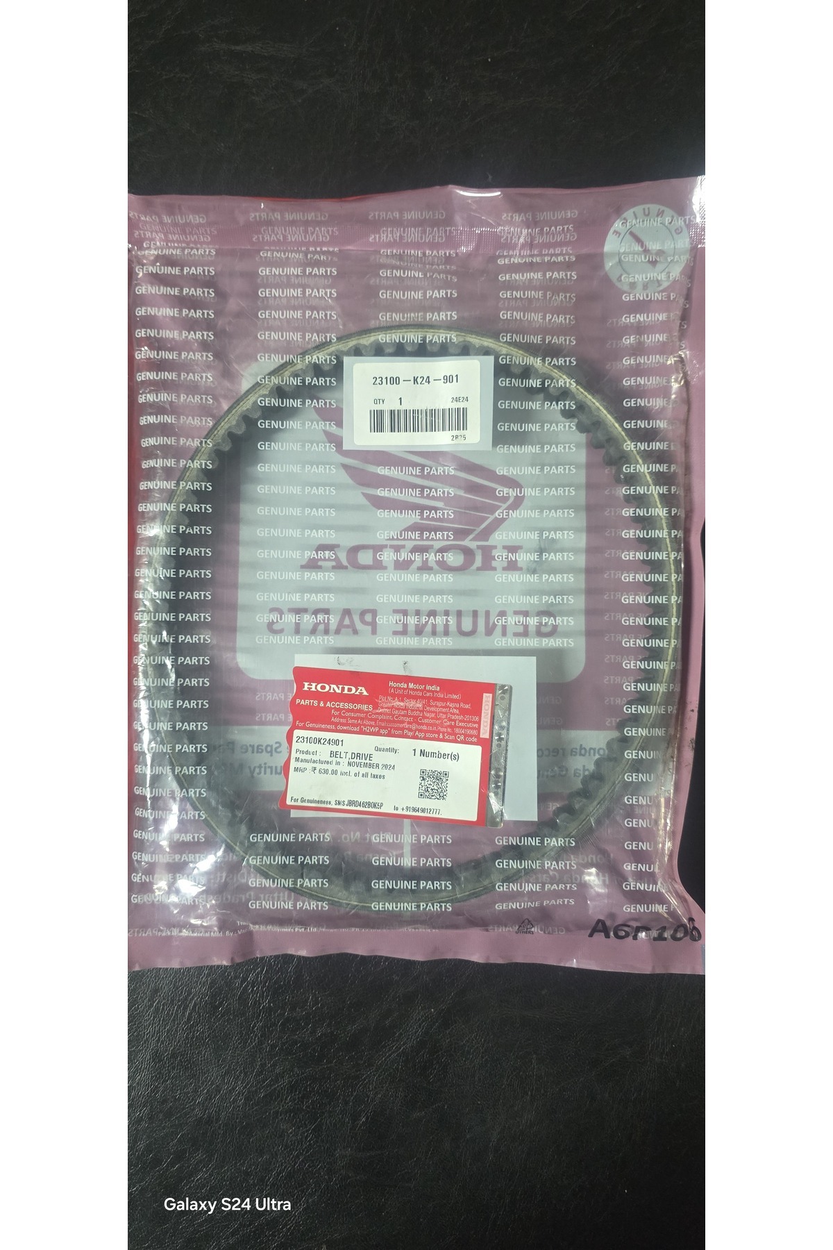 Honda activa s 125cc kayış orjinal