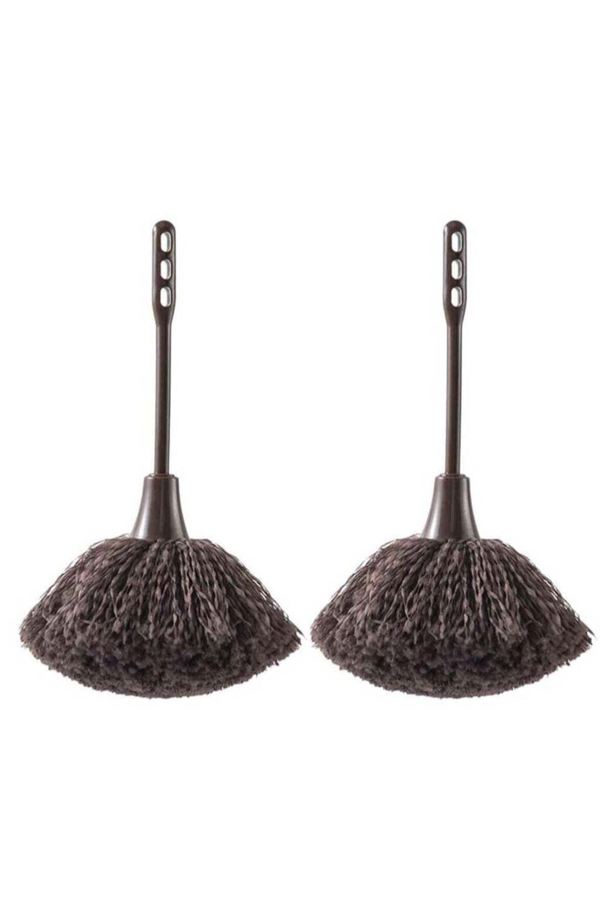 Generic-SYOSI 2pcs Keyboard Brush Long Handle Feather Duster Portable Cleaning Cleaner Dust Remover for Com 1
