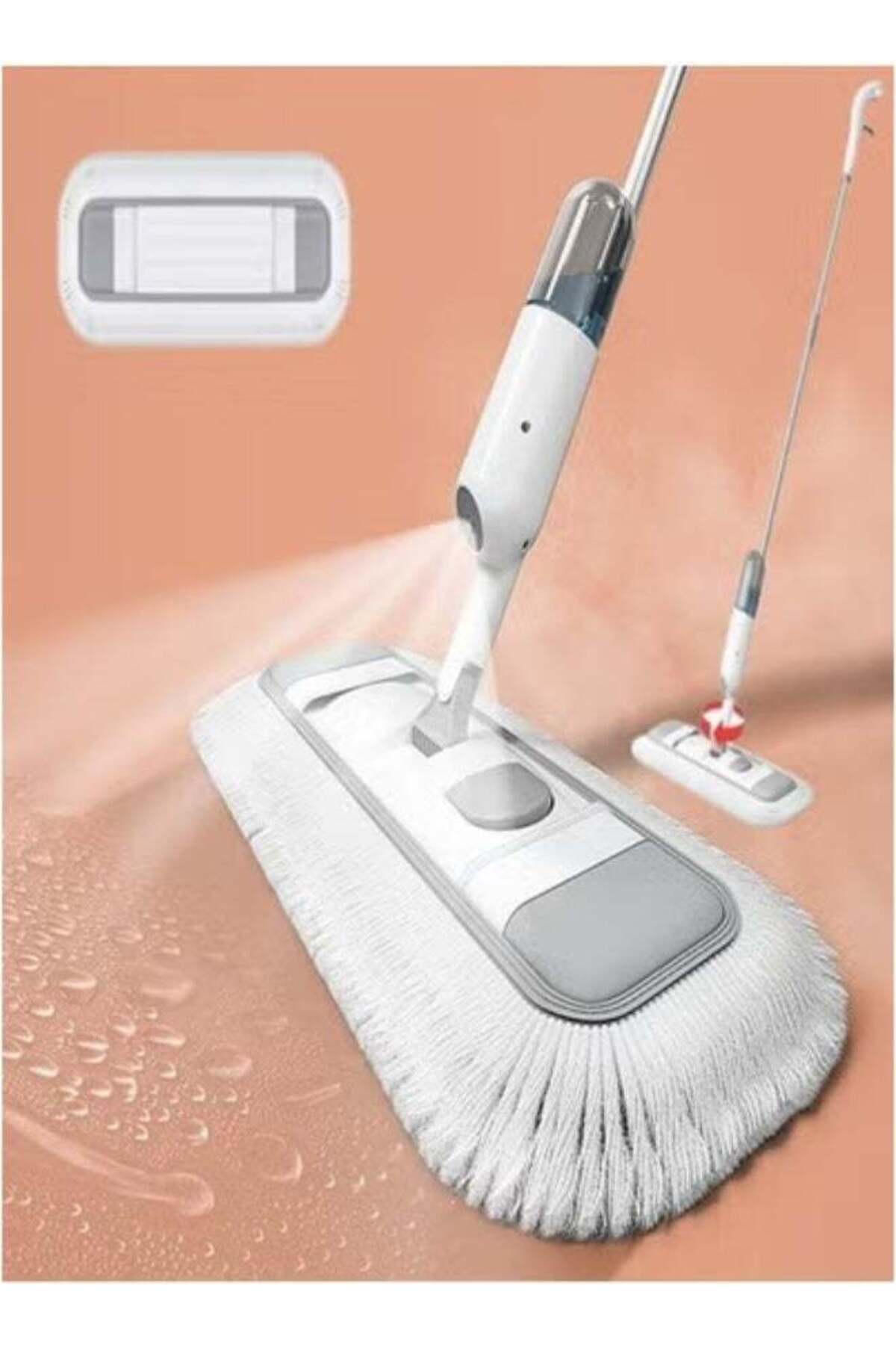 Generic-ZEESQUARE 360Â° Rotating Spray Mop with Refillable Bottle - Lightweight Flat Mop for Wet & Dry Clea 1