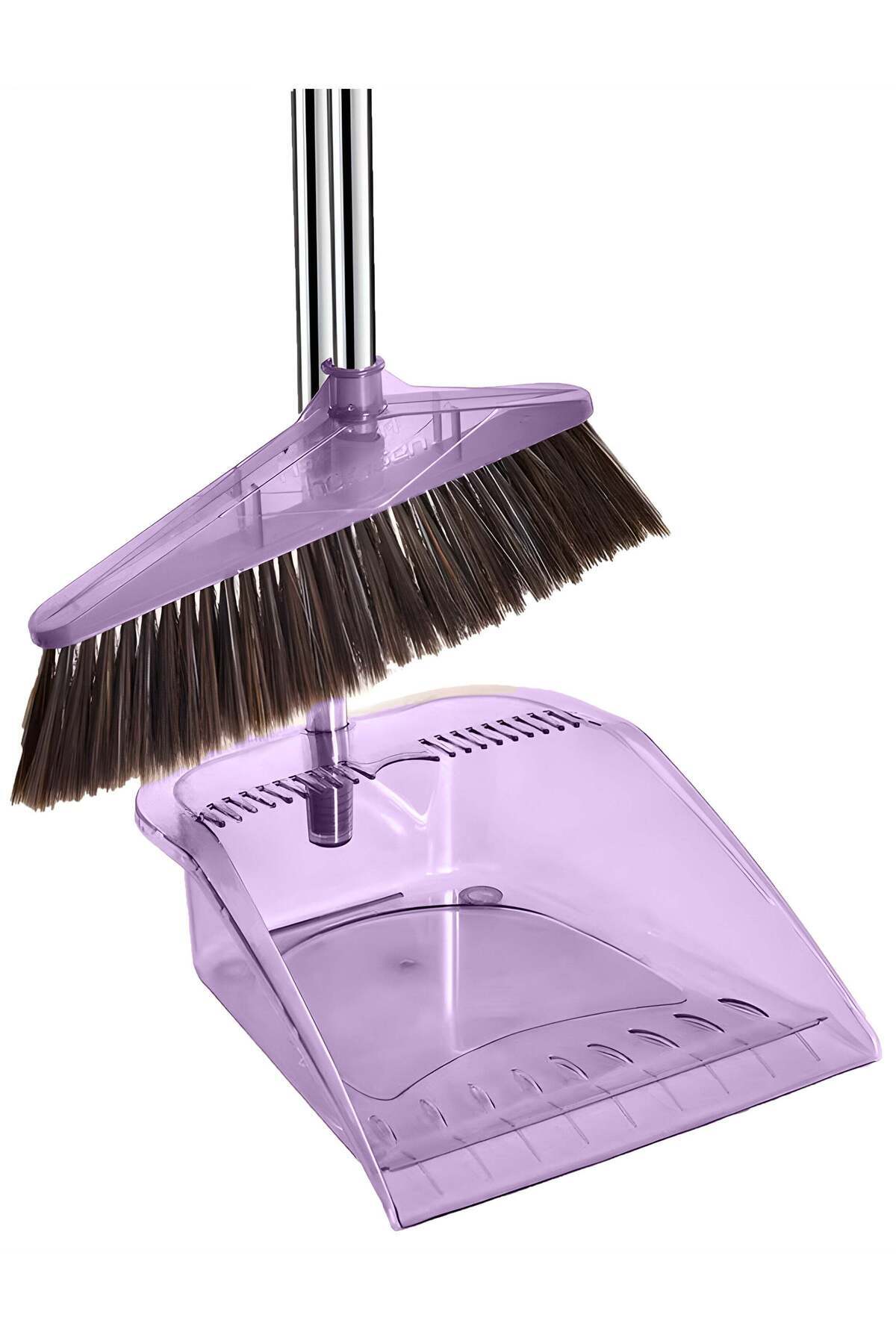 Generic-DRIZO Broom and Dustpan Set Long Handle Broom Efficient Floor Cleaning No Dust Left Behind High Qua 1