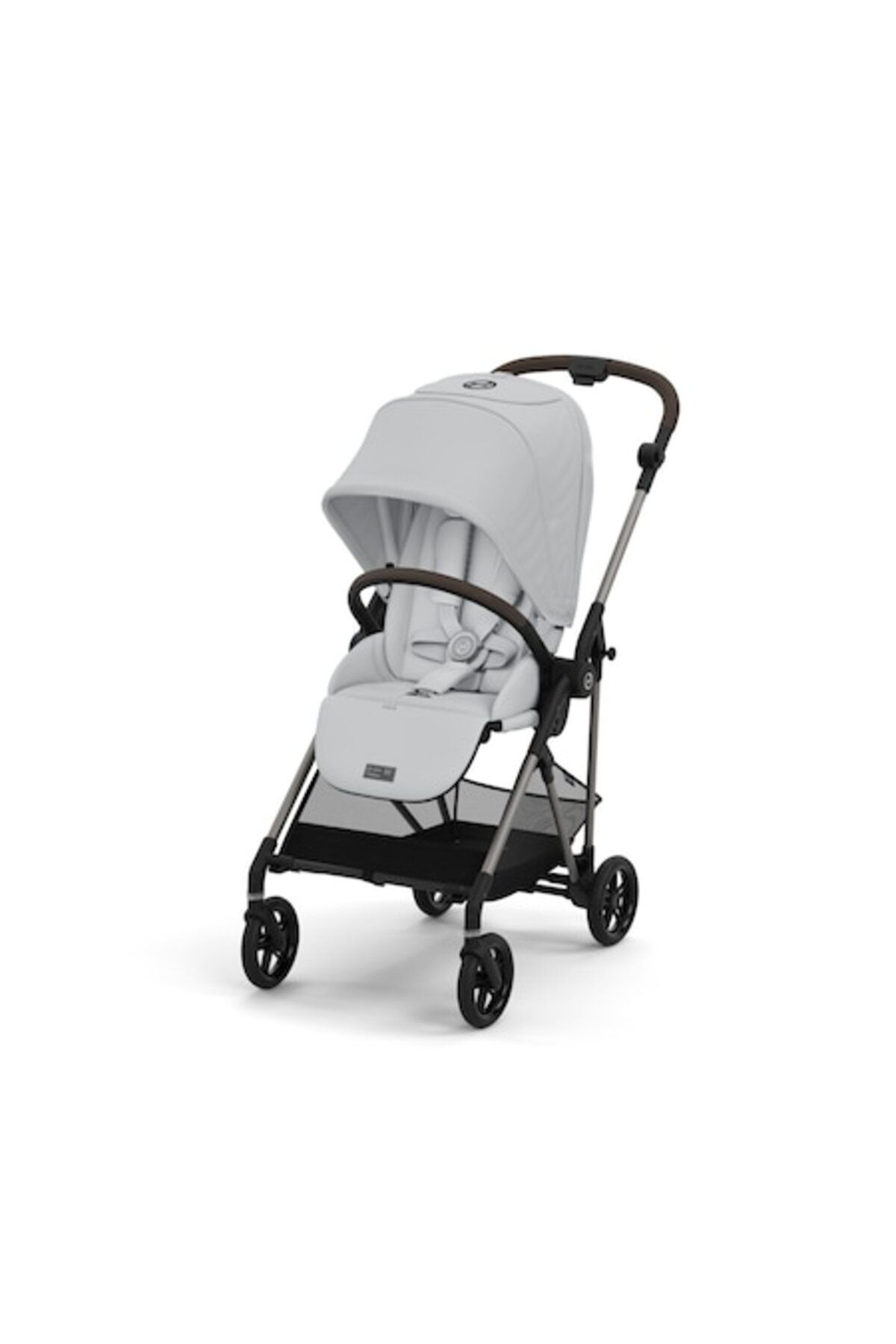 Cybex-Melio 2 in 1 Fog Grey Stroller 1