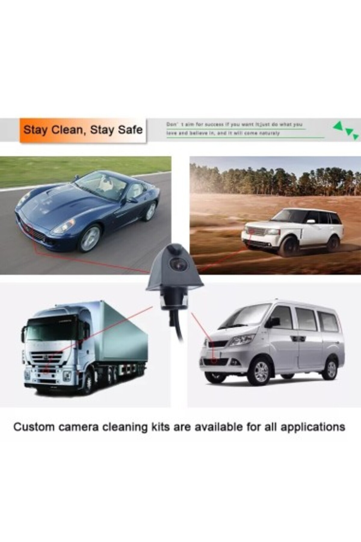 Xenon Bright-Rear/front camera with camera wash system 5