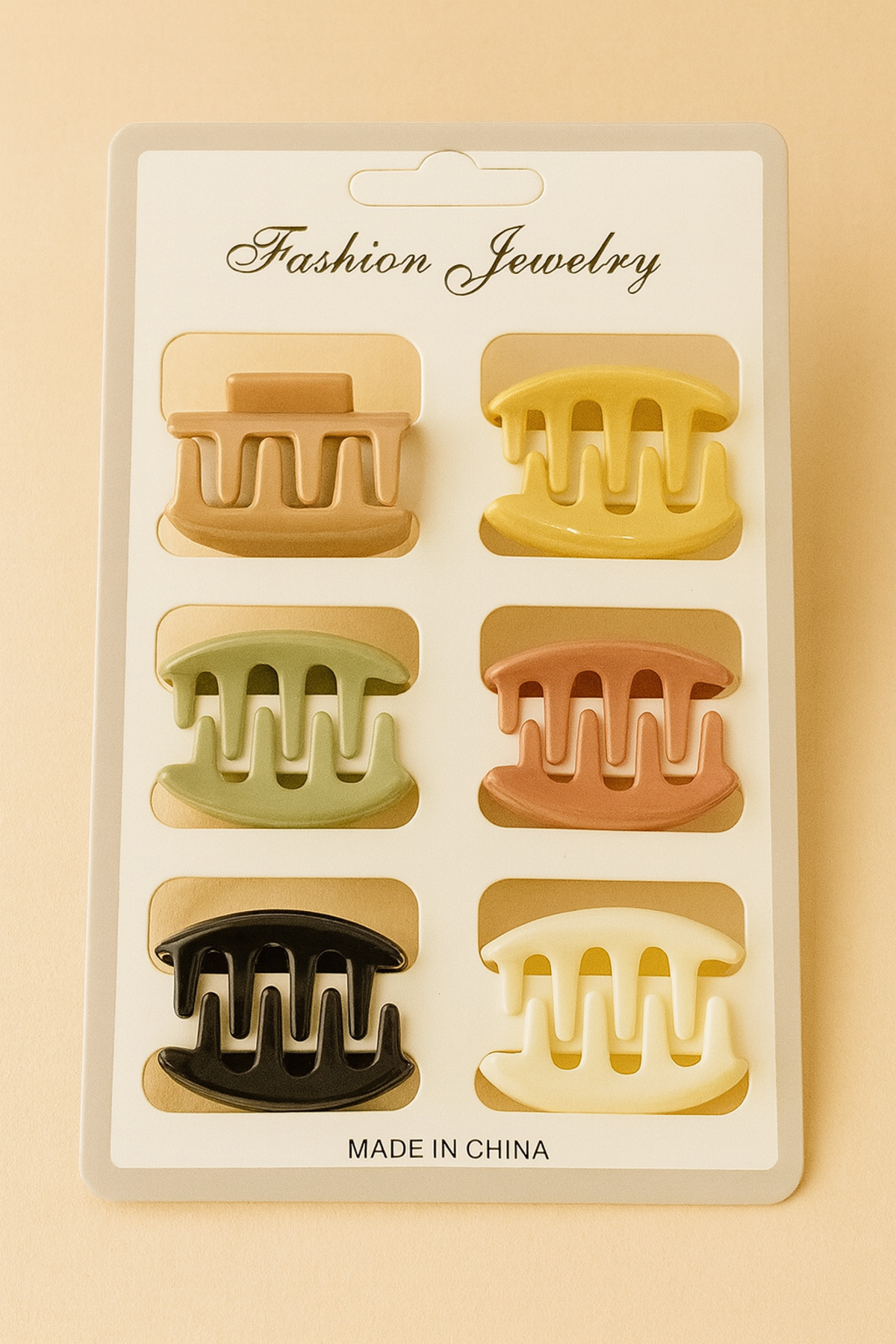 Srctech-Set of 6 Colorful Mini Oval Latch Buckles 2