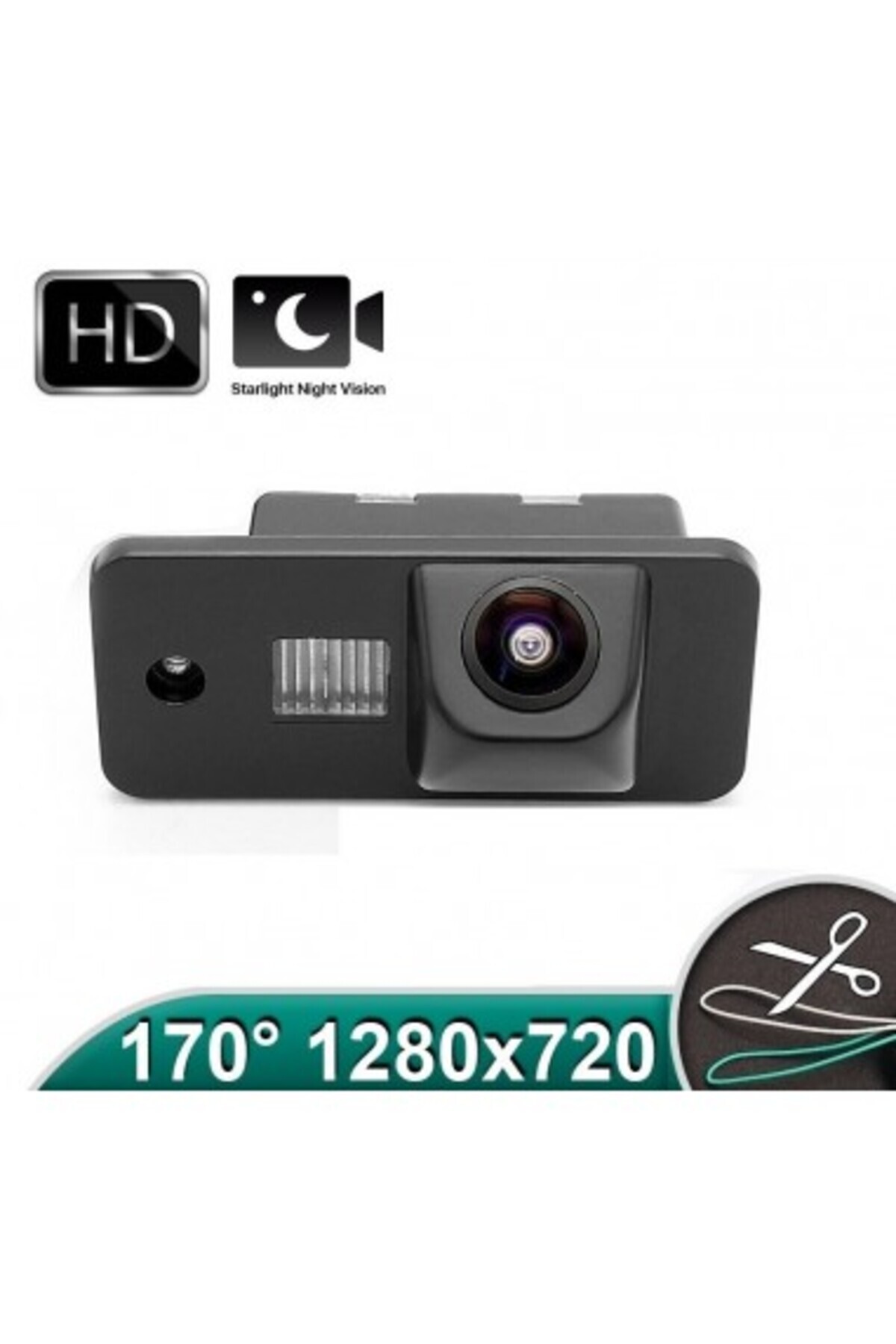 Audi-HD reversing camera with StarLight Night Vision for A3, A4, A6, Q7 2