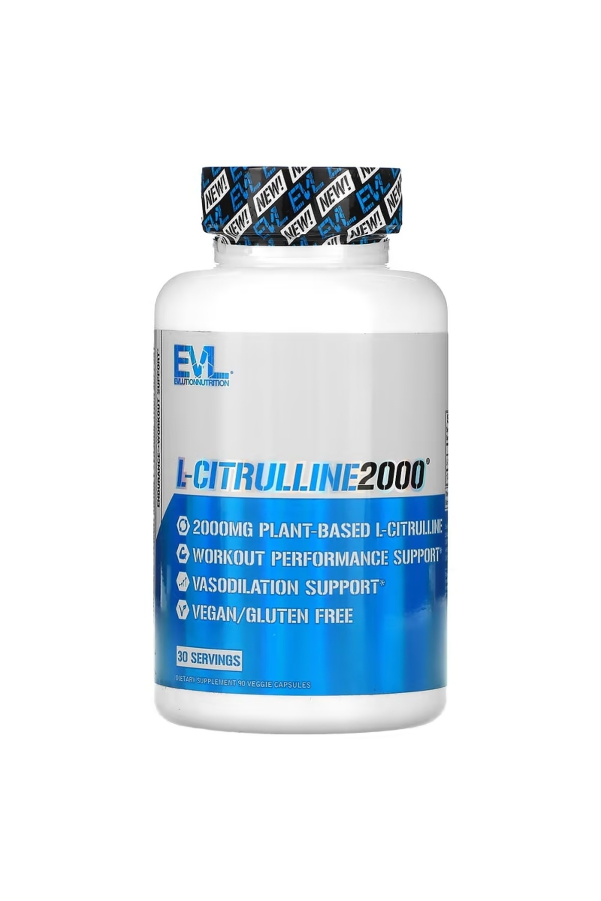 evlution nutrition Citrulline Sitrulin 2000 90 Veggie Caps