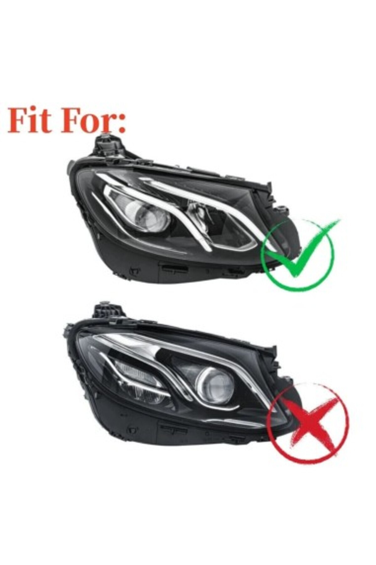 Xenon Bright-Signal module and daytime running lights DRL right Mercedes-Benz E Class W213 - 19944302 Right 3