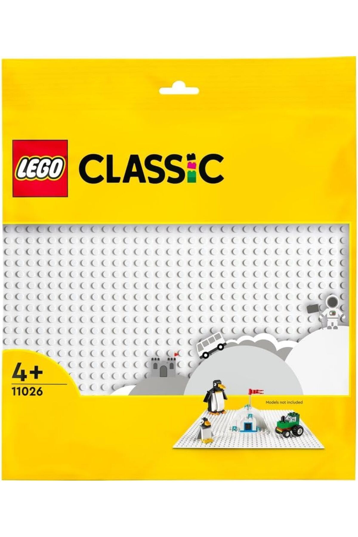 erorex-11026 Classic White Baseplate Building Base Construction Toy Square 32X32 Build And Display Board 2