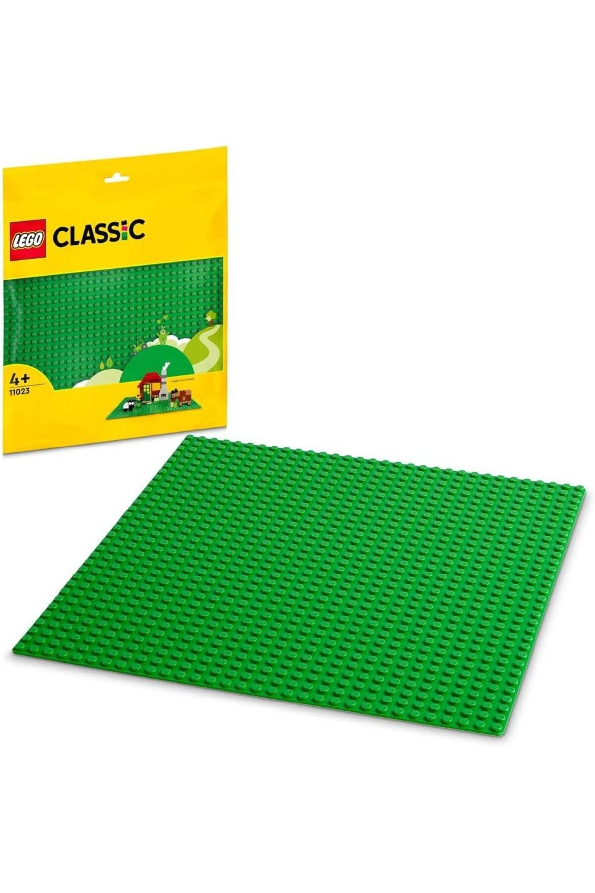 erorex-11023 Classic Green Baseplate Square 32X32 Stud Building Grass Base Build And Display Board Set 1