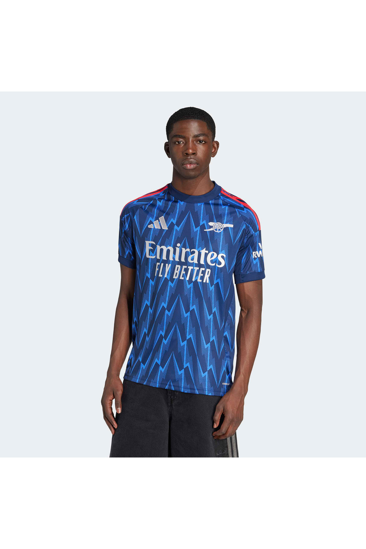 adidas Arsenal 25-26 Deplasman Erkek Mavi Futbol Forması