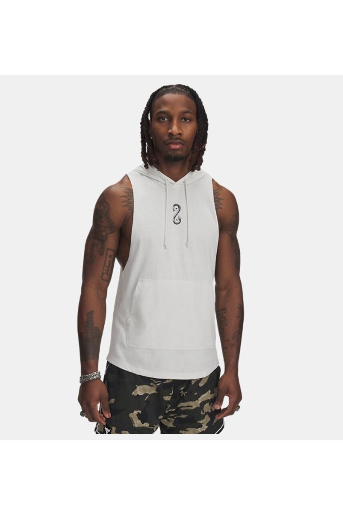 آندر آرمور مردانه UA Project Rock Q2 Payoff Hoodie 1389987-114