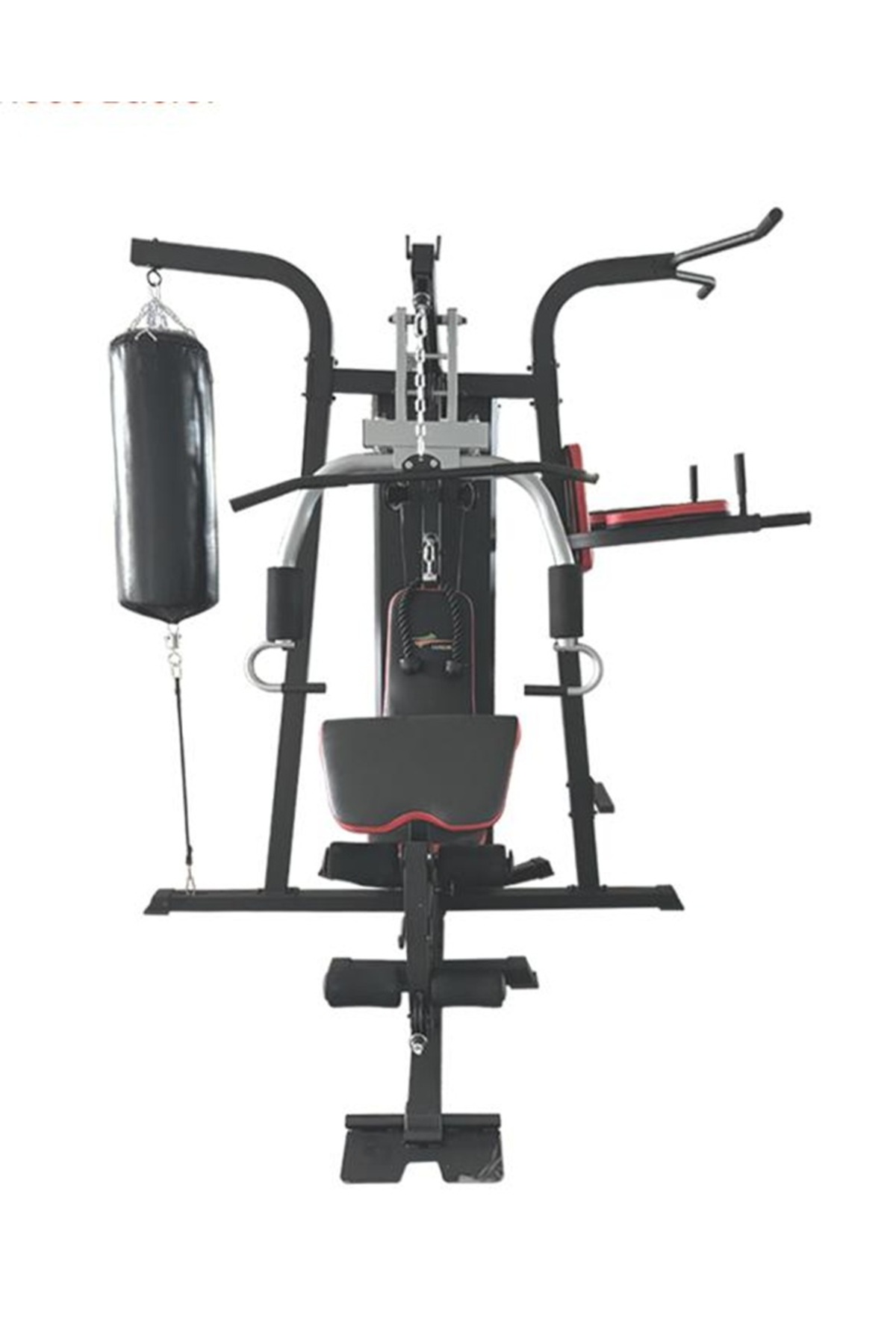 هوم جيم لتمارين لياقة بدنية وبناء عضلات مع 17 تمرين مختلف فولاذ قوي D03-01