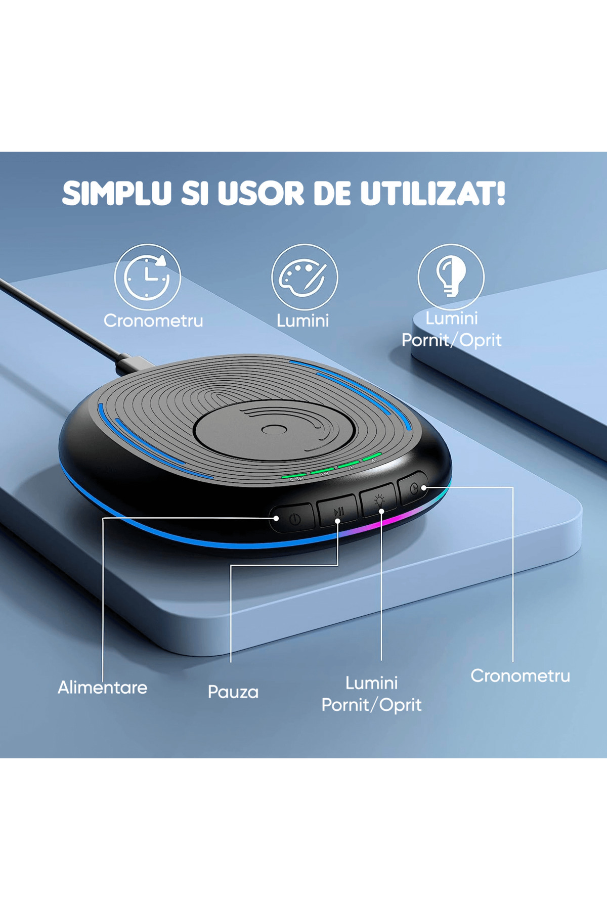 Elindor-Jiggler Mouse Undetectable, Anti Sleep, Windows/macOS Compatible, Timer, Auto Click, Black 3