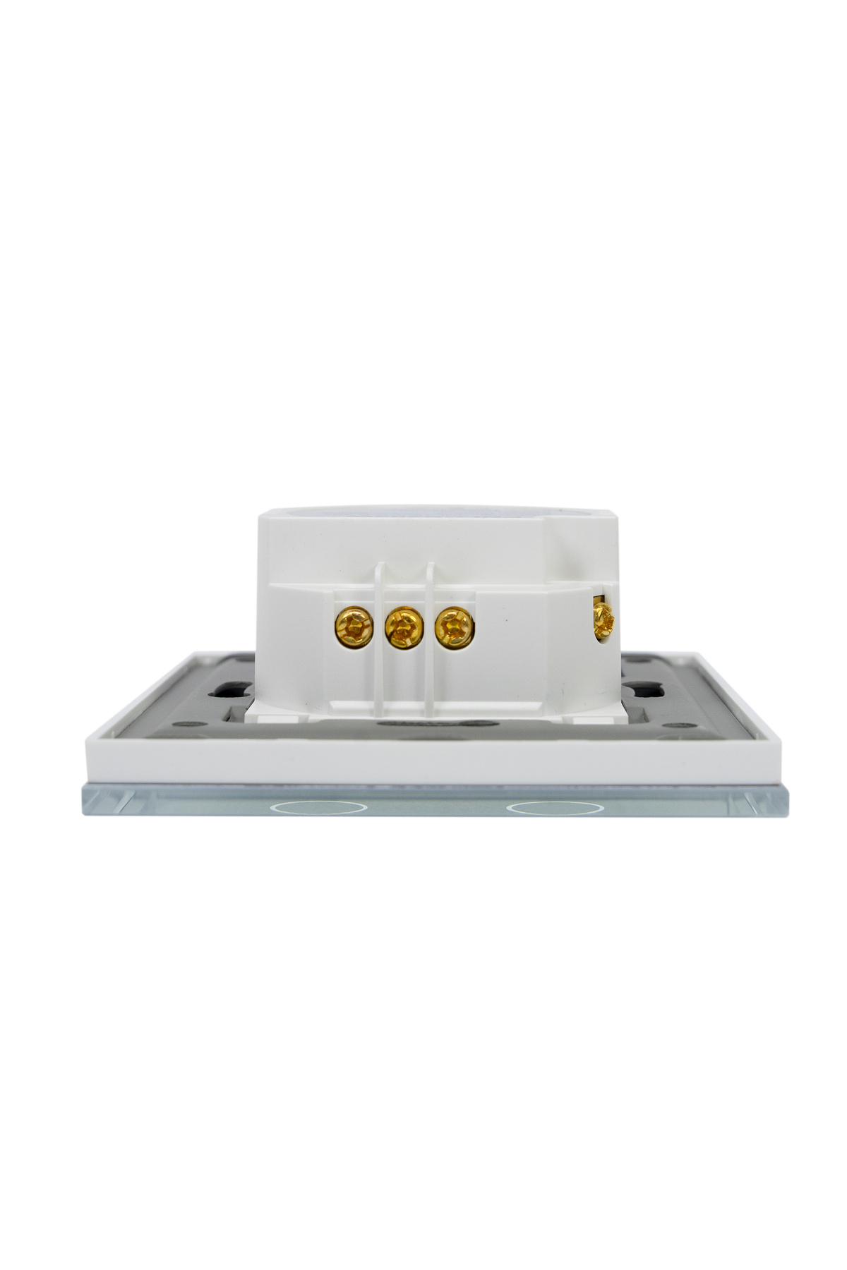 PNI-Double switch with touch CS202W glass, white with LED indicator, 800W / switch 4