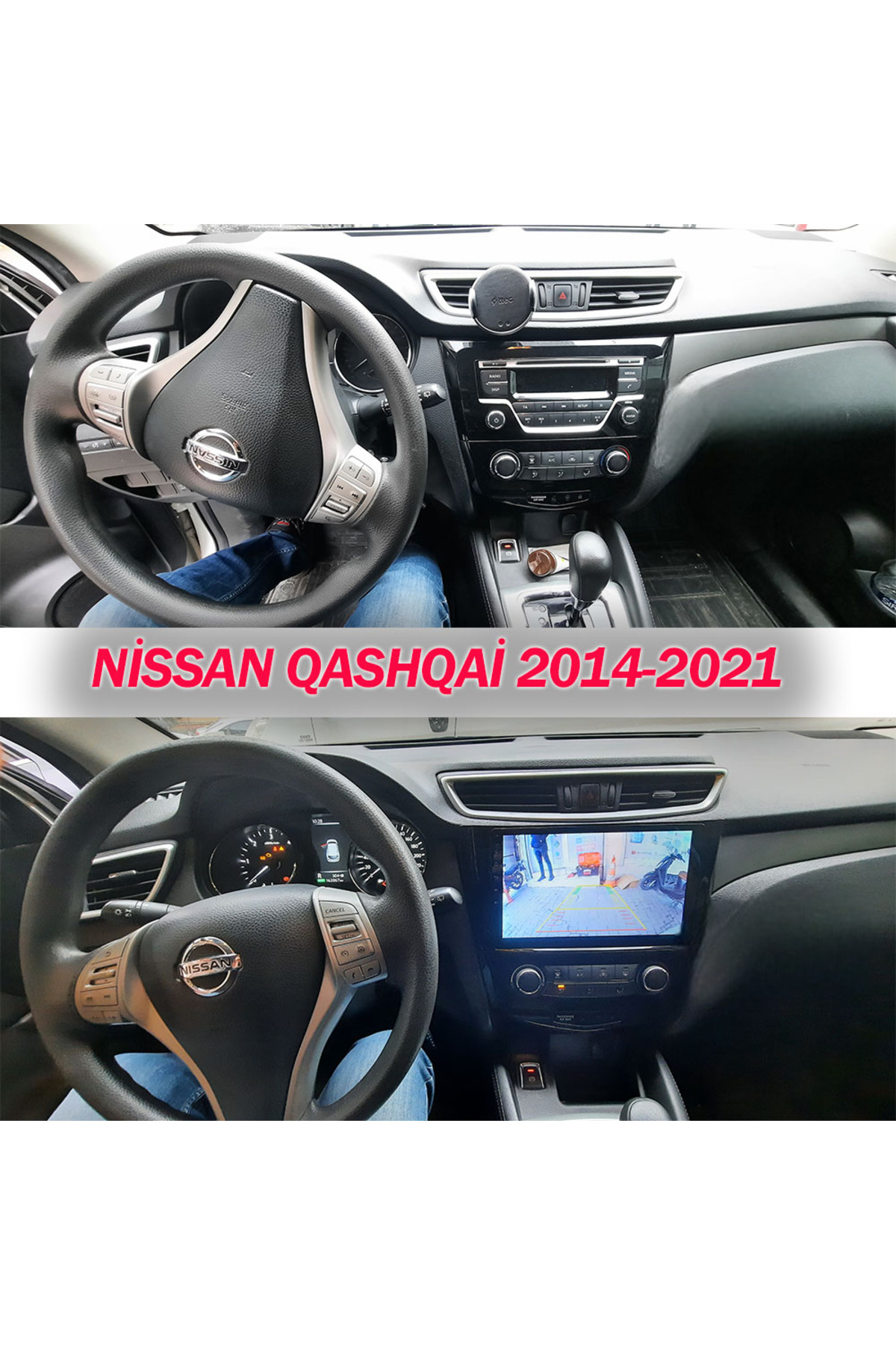 CarSmarT NİSSAN QASHQAİ-X-TRAİL MANUEL KLİMA 2014+ 10 İNÇ 8-128 GB