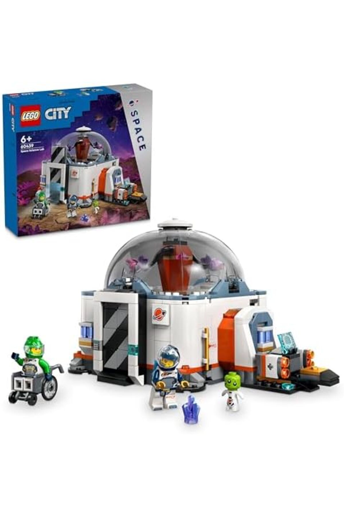 LEGO-LEGO® City Space Science Lab 60439 Building Toy Set (560 Pieces) 2