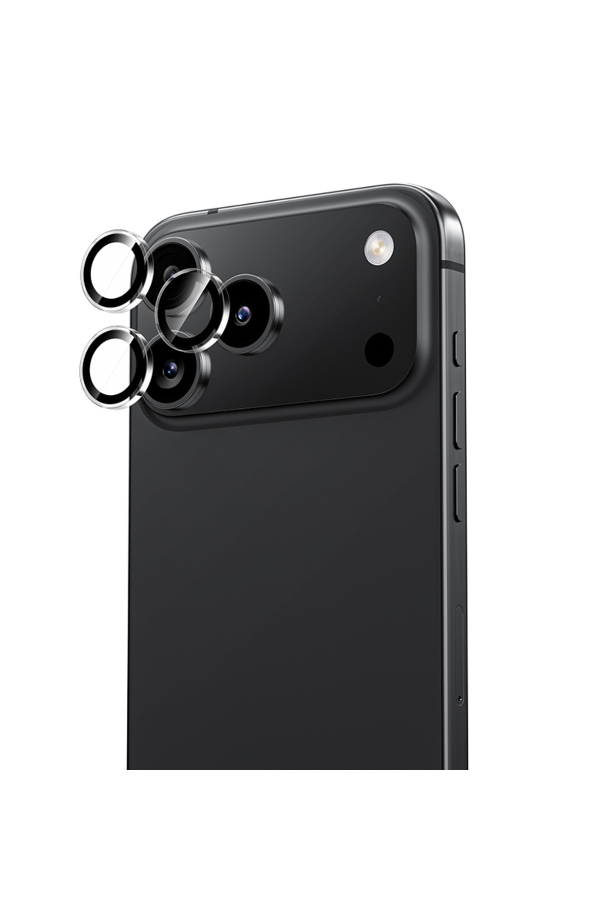 iPhone 17 Pro / Pro Max Uyumlu Benks AR Glass Warrior Premium Cam Kamera Lens Koruyucu - Şeffaf