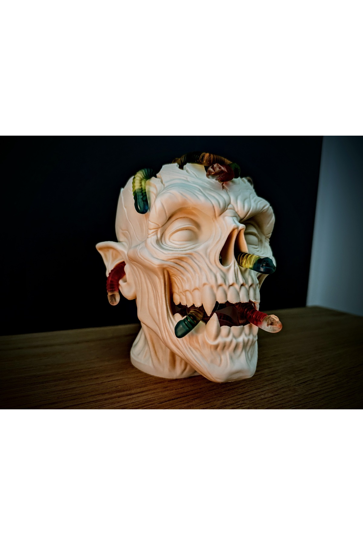 Figurine Vampire Zombie – Figurine décorative d'horreur et d'Halloween imprimée en 3D