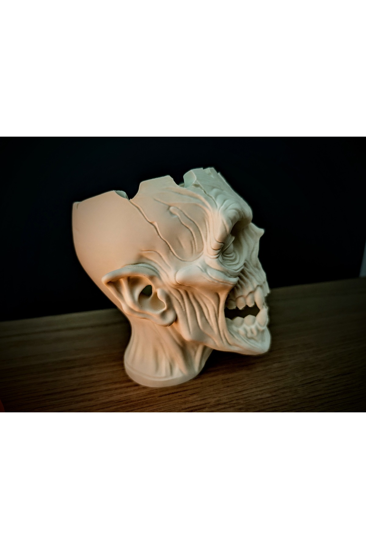 Figurine Vampire Zombie – Figurine décorative d'horreur et d'Halloween imprimée en 3D