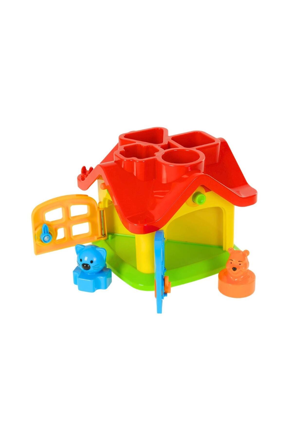 خانه اسباب‌بازی آموزشی پولسی با شکل‌های رنگارنگ و کلیدها