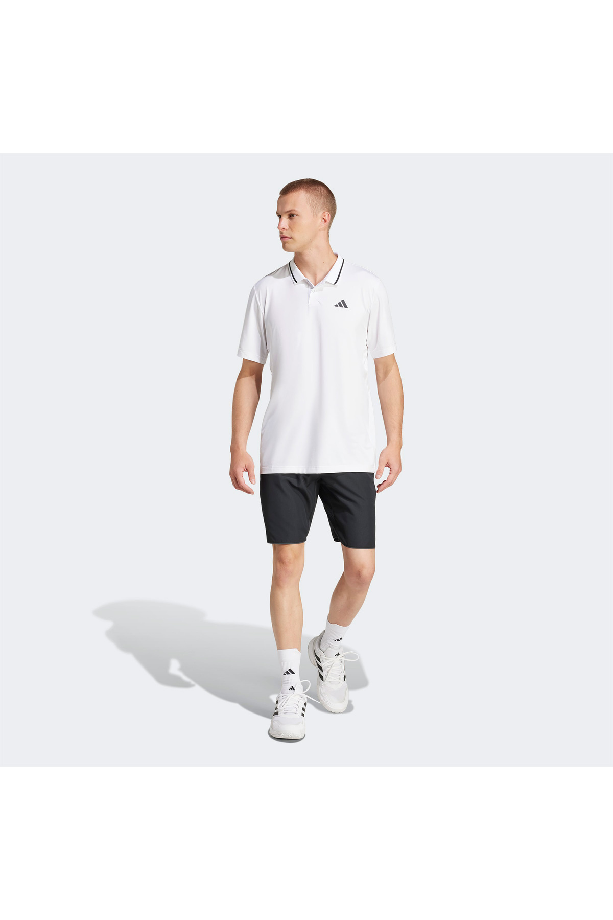 تیشرت یقه پلو مردانه طرح دار | آدیداس adidas TYC1826FB83FBB4A6E6029100 - تصویر 4