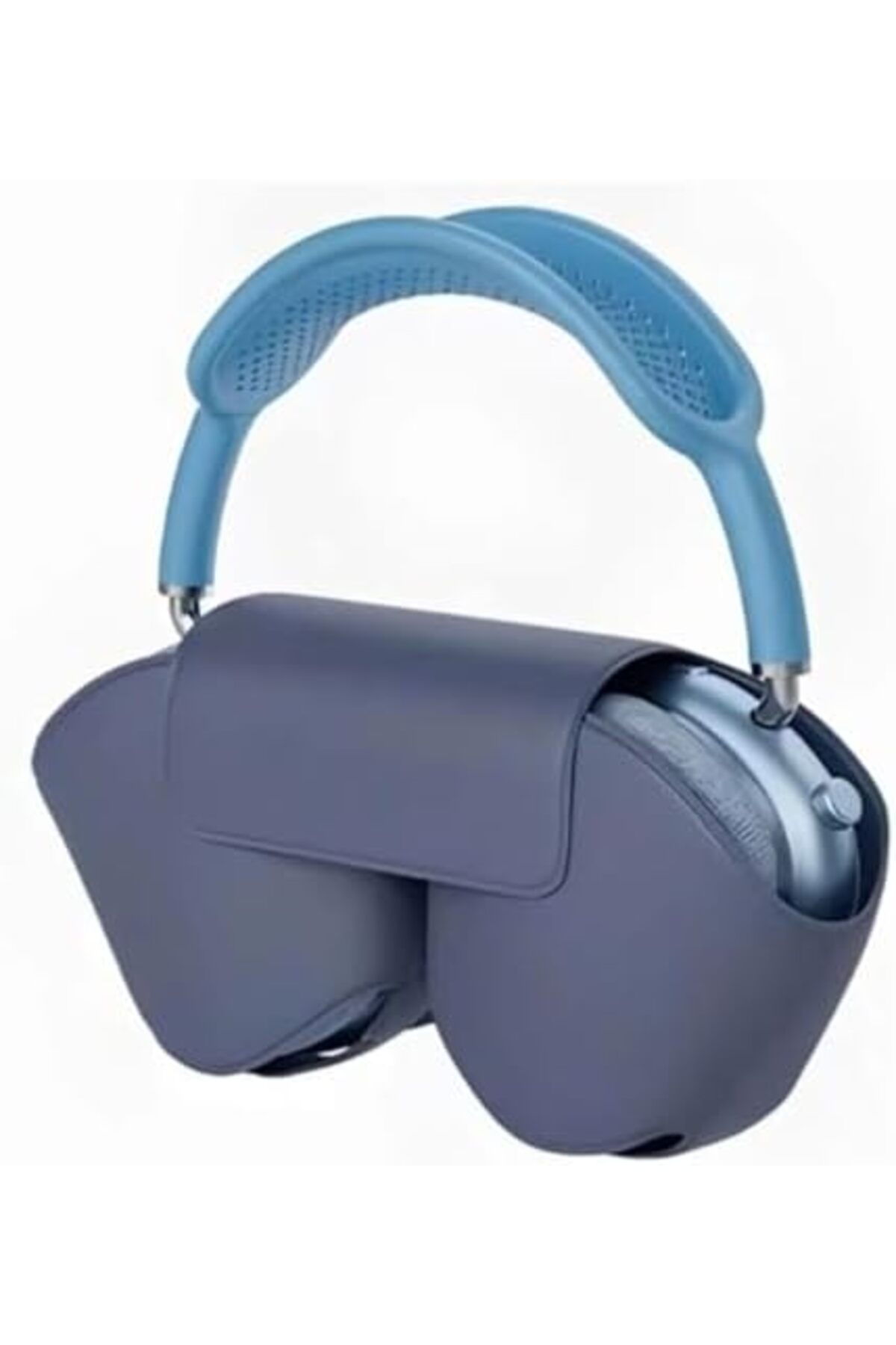 سماعات P9MAX بلوتوث فوق الأذن باللون الأزرق