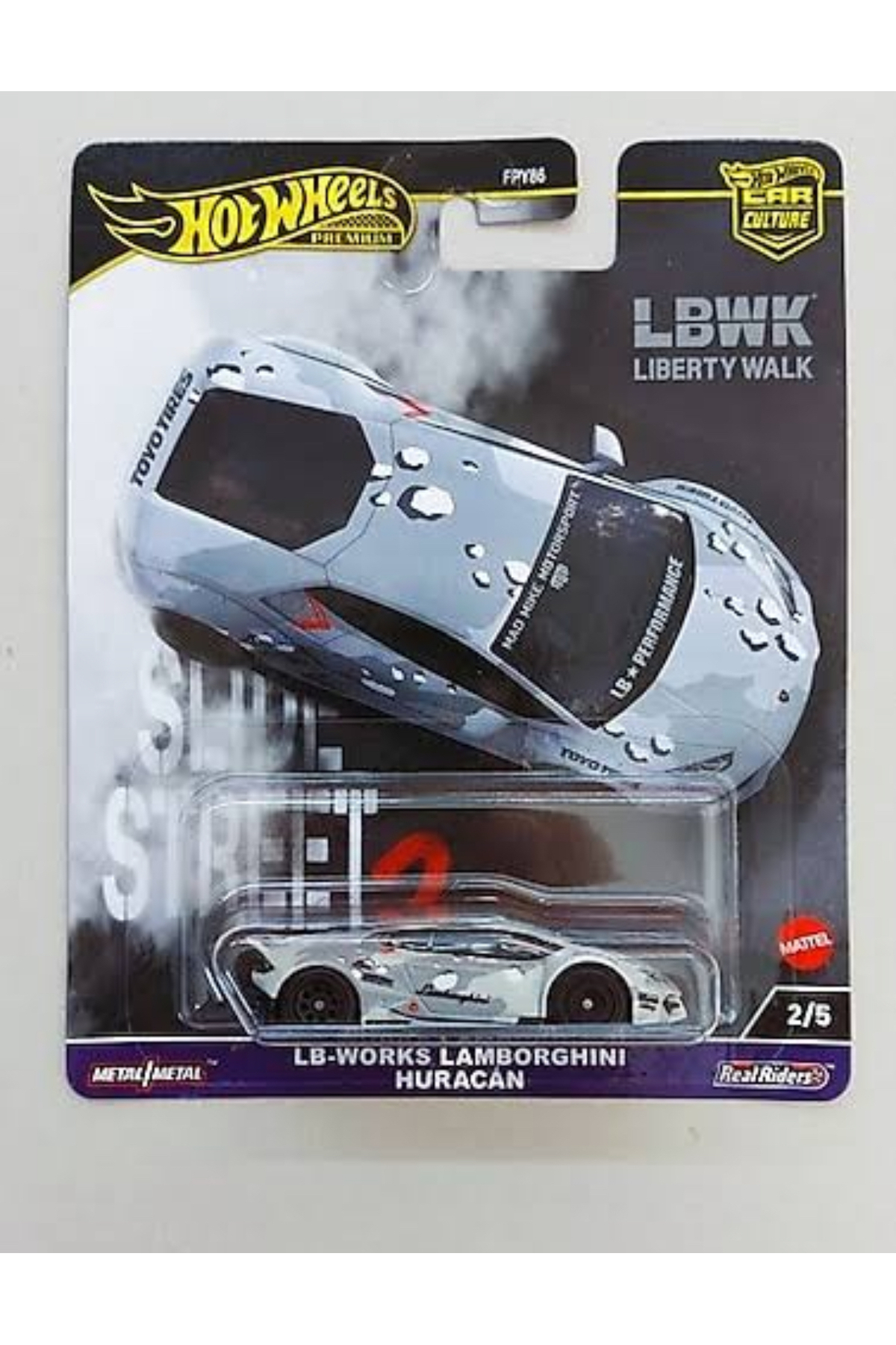 HOT WHEELS Slide Street 2 Lb-Works Lamborghini Huracan - Fiyatı