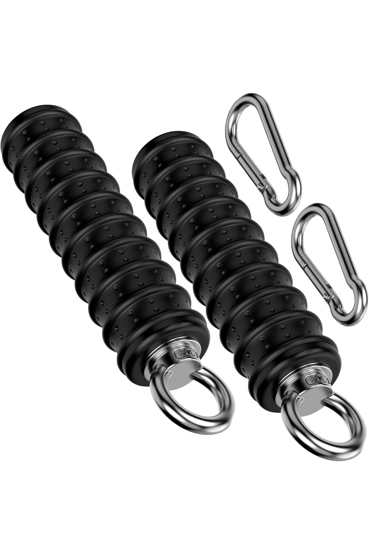 erorex-Pulldown Bar Attachments Pulley Cable Machine Single D Handle Tricep Press Down Bar Rubber Handle D 1