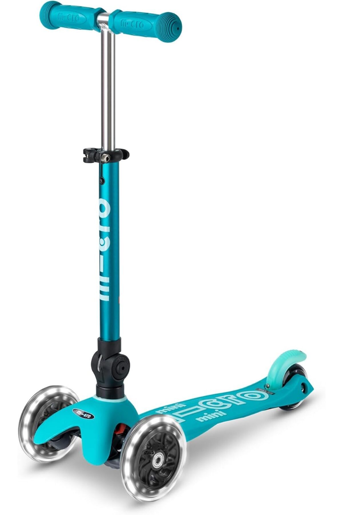 STOREMAX sellbuyst Mini Scooter Deluxe Foldable 3 Tekerlekli Scooter LED Blue trendy 266450