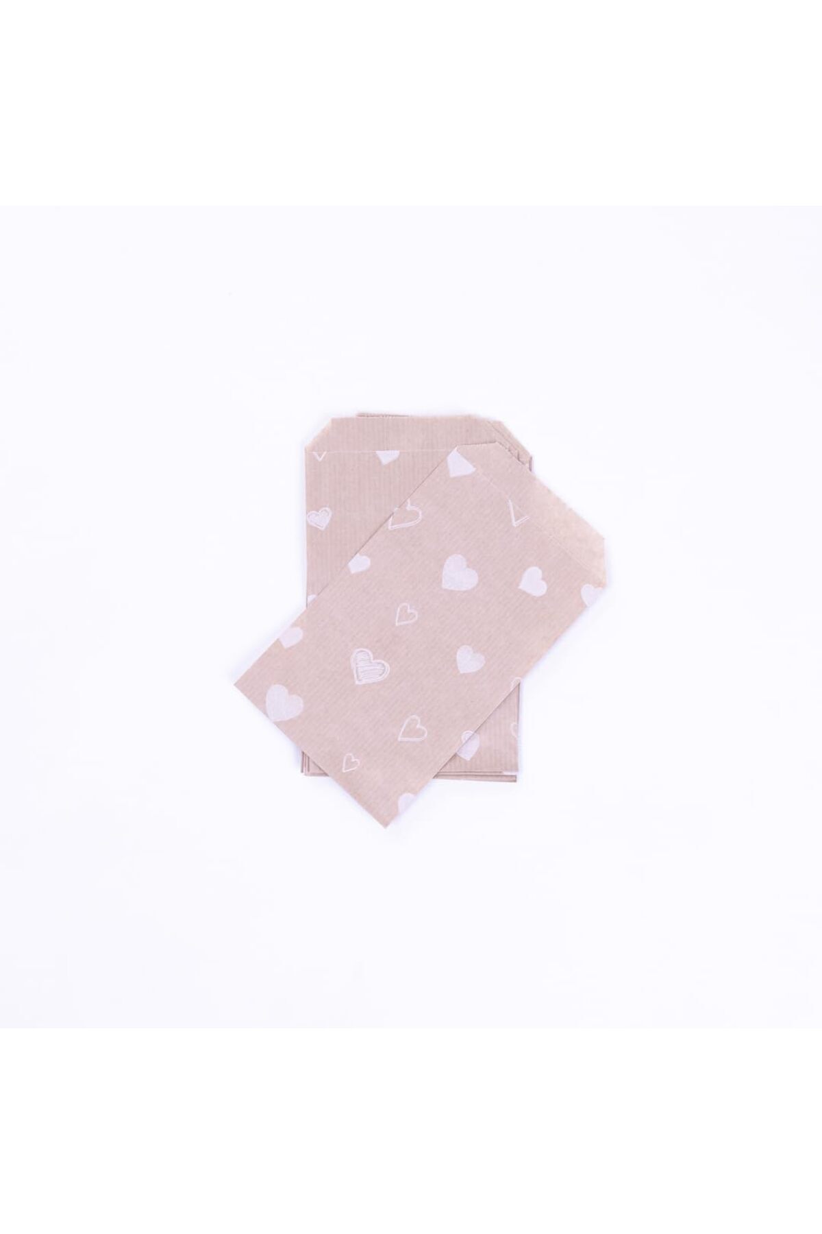 Yıldızan Kalp desenli kese kağıdı, 11x20-100 adet 1166718