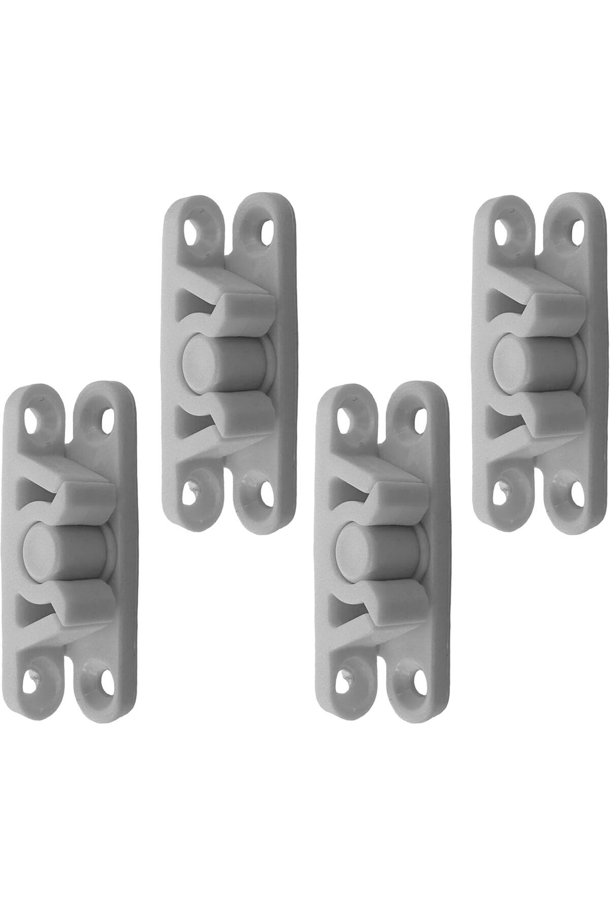 STOREMAX Sineklik ve Dolap Kapakları için Çıt Çıtlı Tutucu Kilit 4lü Beyaz 1191881