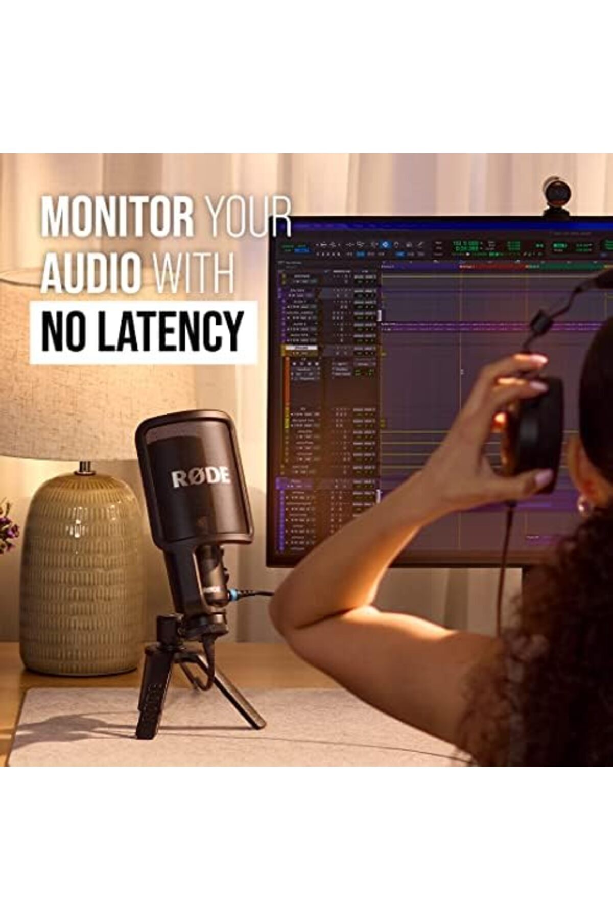 RØDE-NT-USB+ Professional-Grade USB Microphone for Recording Exceptional Audio Directly to a Comput 3