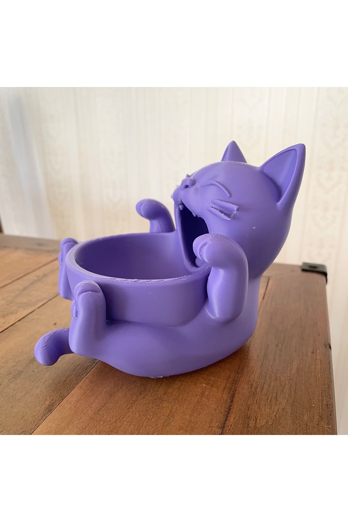 Ciotola per gatti – Oggetto decorativo e utile stampato in 3D (opzioni colore)