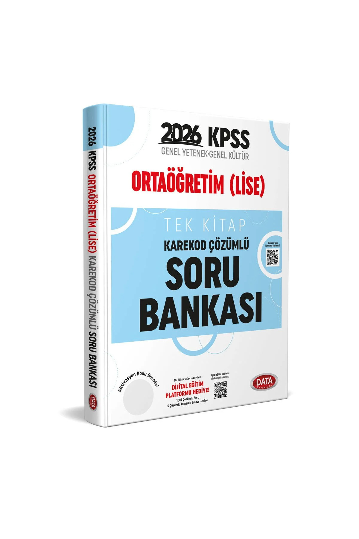 Data Yayınları KPSS Ortaöğretim (Lise) Tek Kitap Karekod Çözümlü