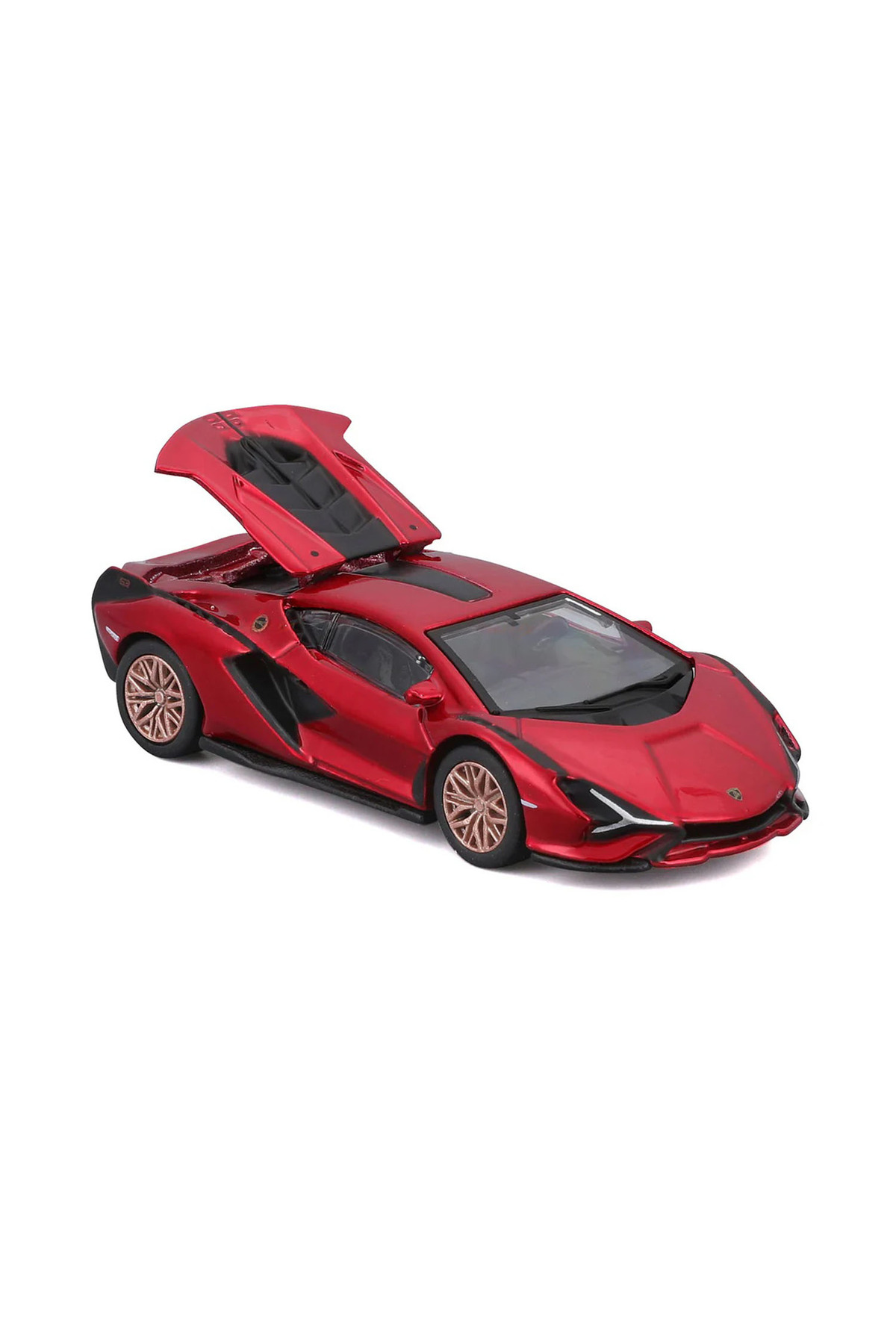 Maisto 1:64 Speed Icons - Lamborghini Sian FKP 37 Metalik Kırmızı fotoğrafı 2 (önizleme)