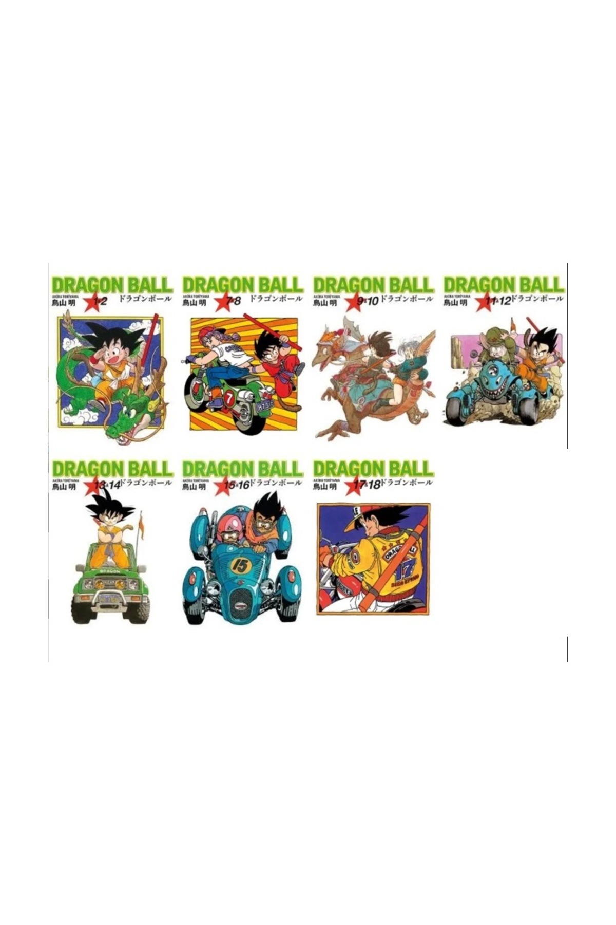 Gerekli Şeyler Yayıncılık Dragon Ball 1&2-7&8-9&10-11&12-13&14