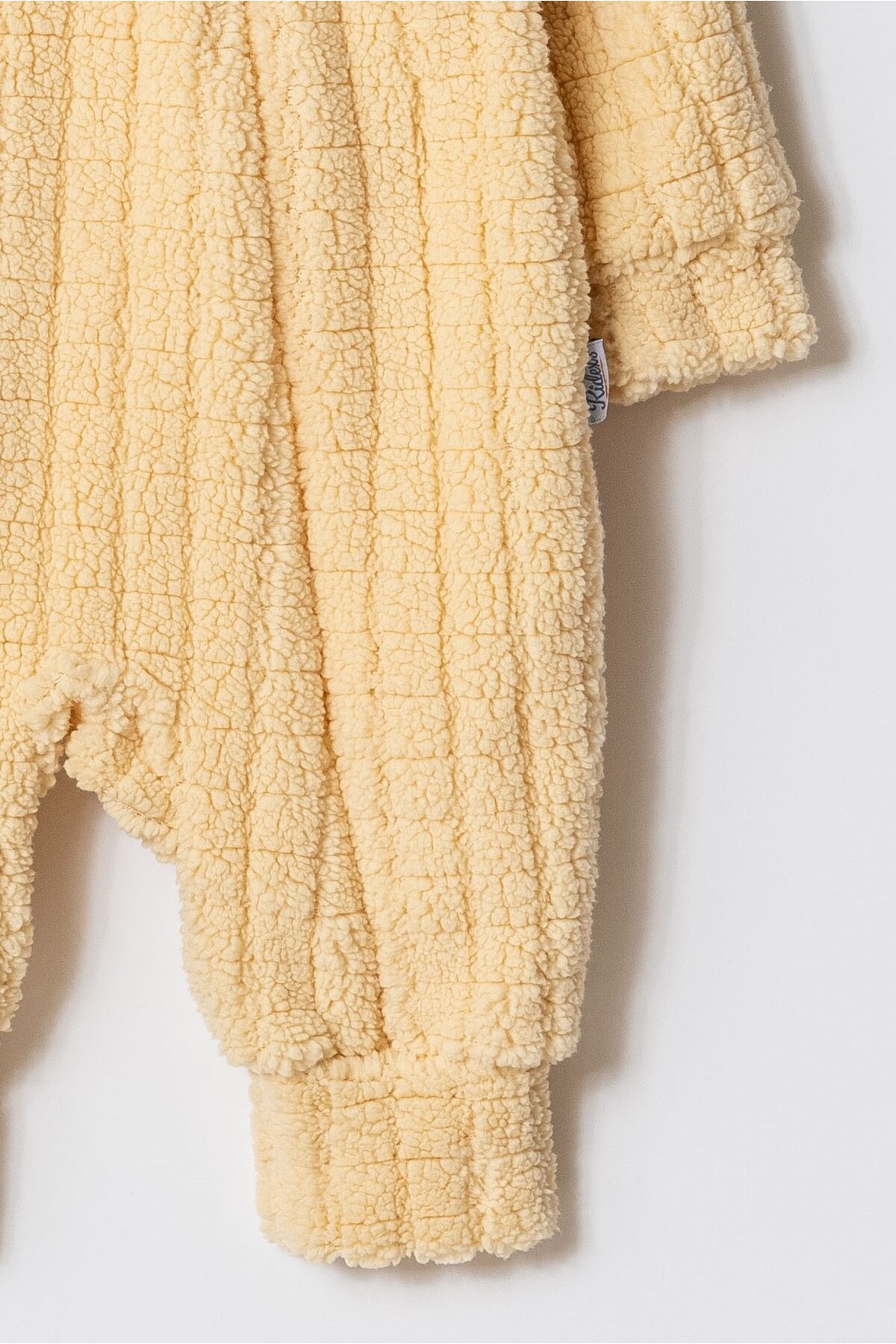 Chicsy Baby Kışlık Tatlı Kulaklı Welsoft Çift Fermuarlı Kolay Giyimli Kapüşonlu Bebek Tulum fotoğrafı 3 (önizleme)