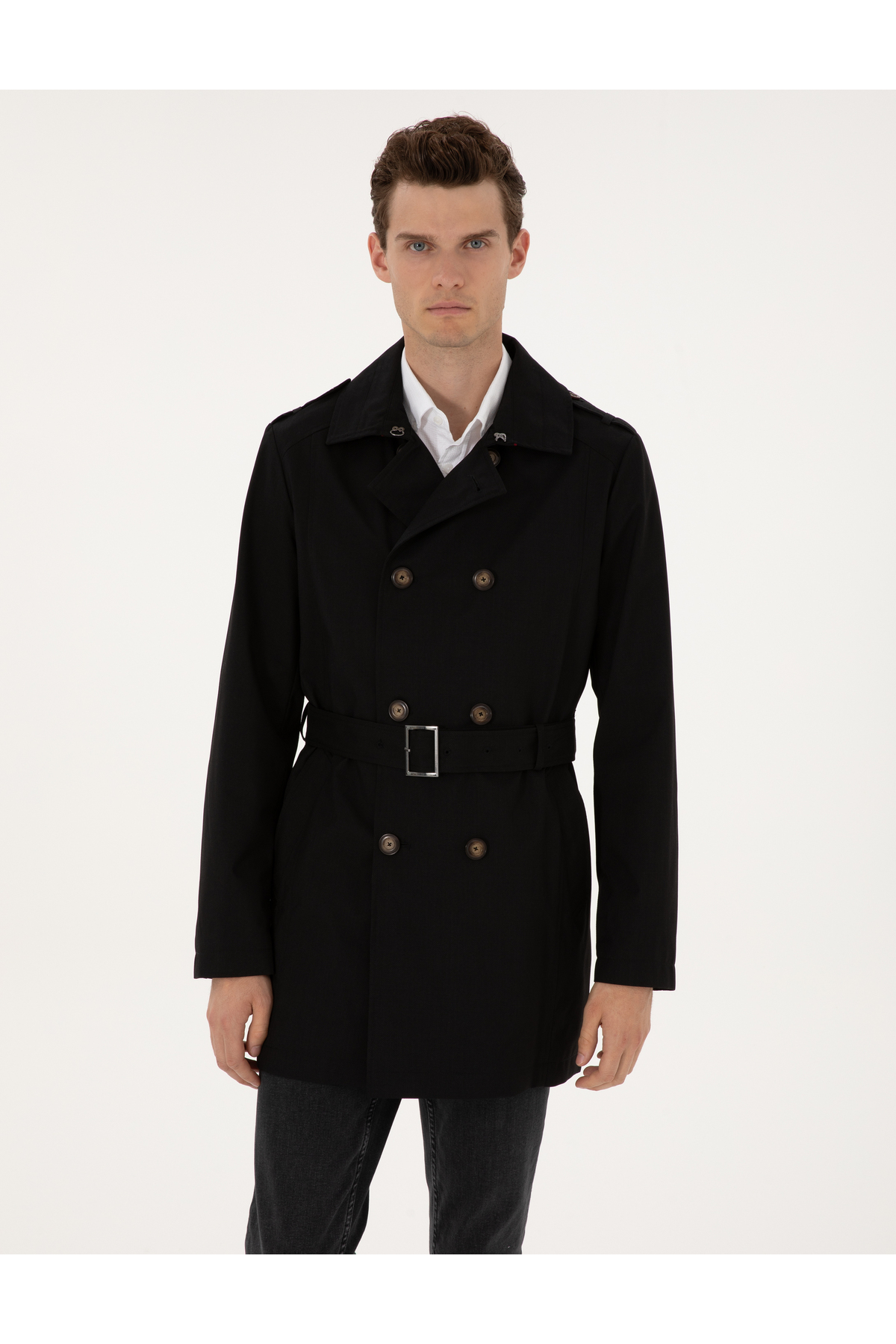 Pierre Cardin  Siyah Kaban 50313866-VR046