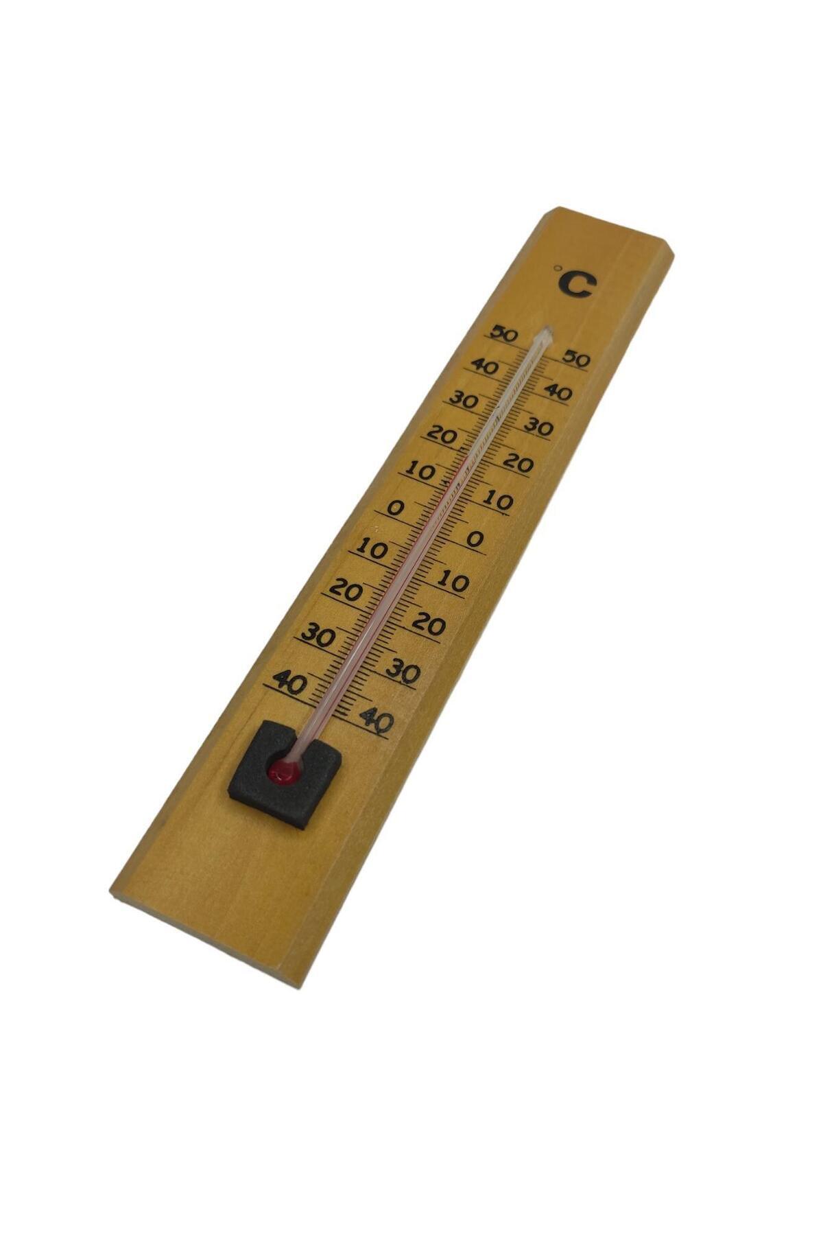 gnsstore Factory Ahşap Termometre 4.5X25Cm Th905