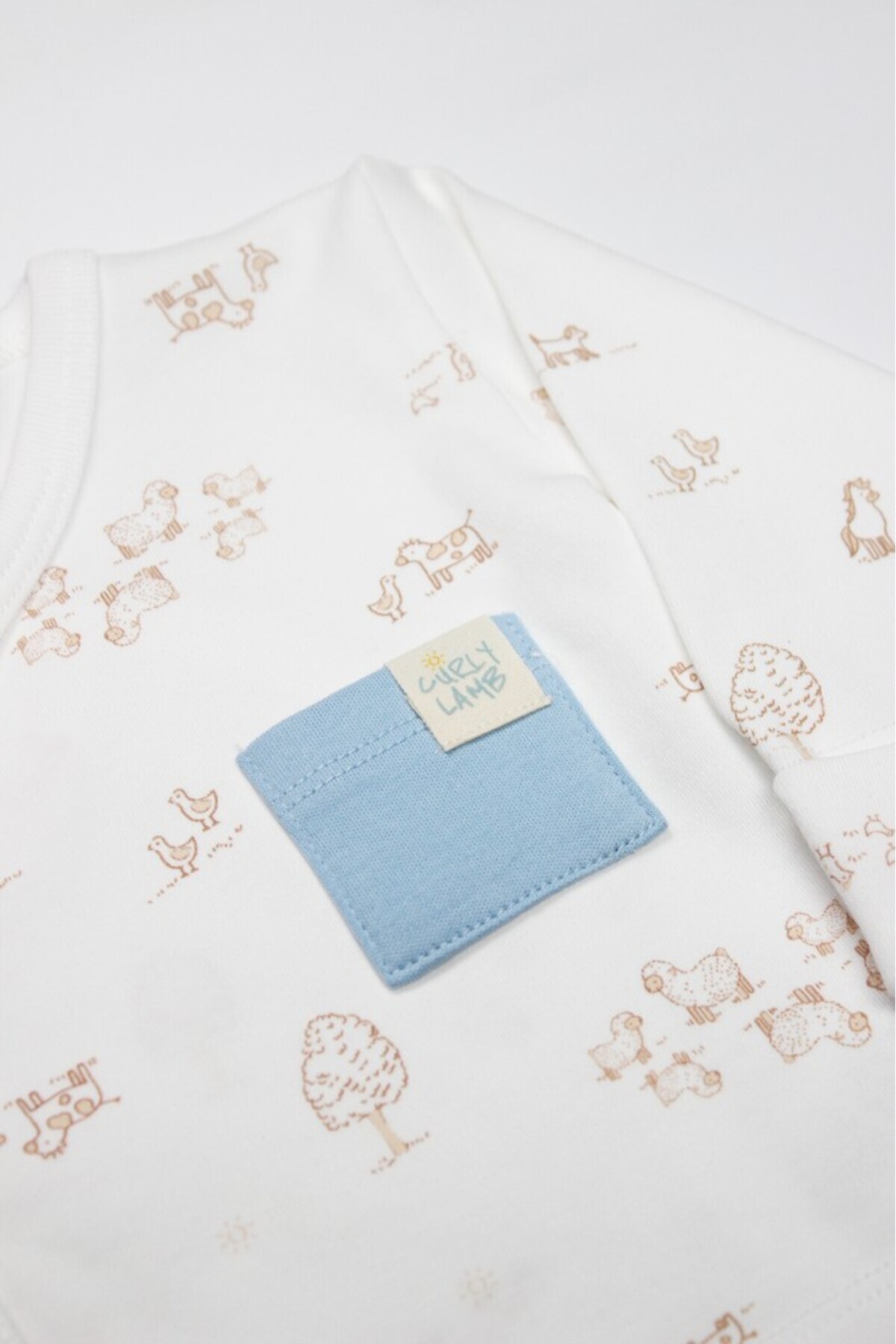 نسی‌ورلد بیستایل کرلی لَمب ست سه‌تکه بدی‌سوئیت ۱۳۱۰۷ بژ اکرو