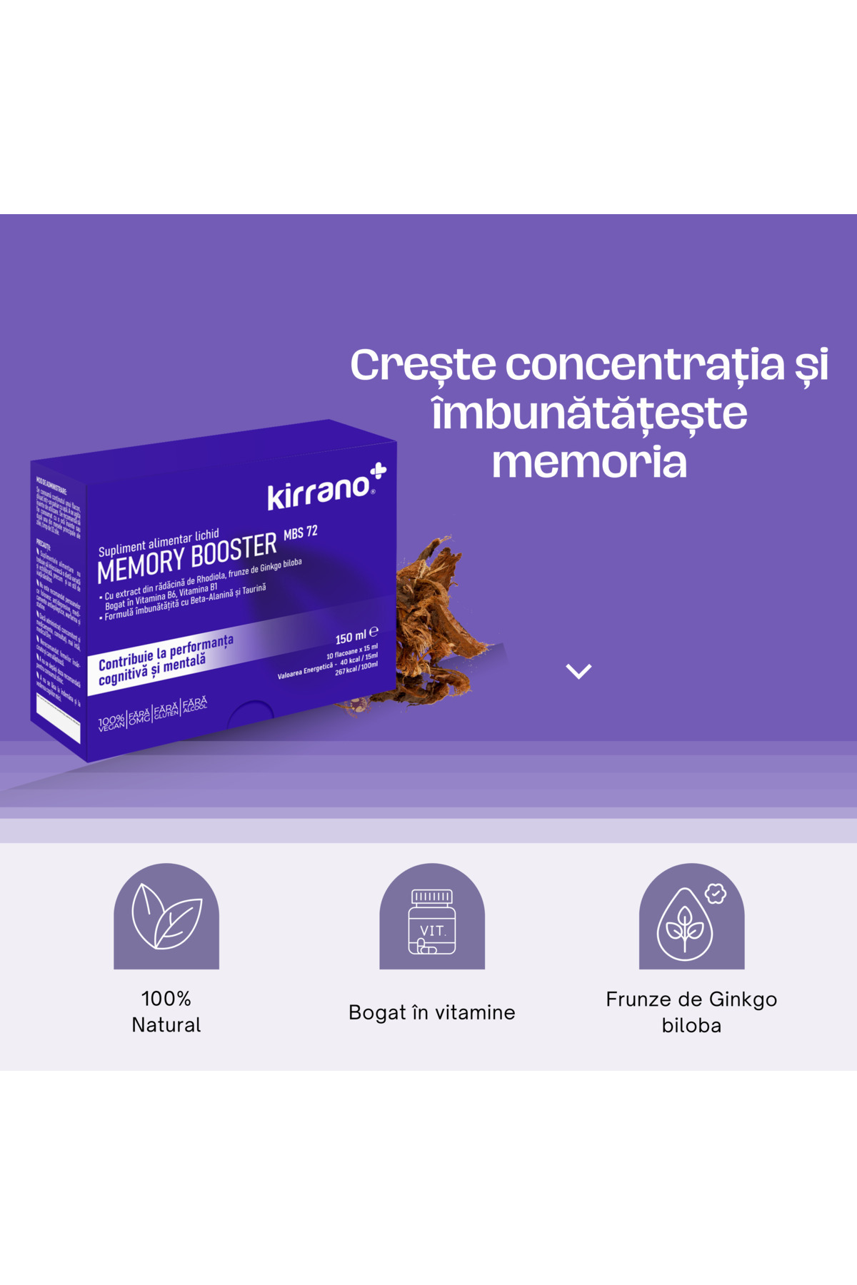 Kirrano-Memory Booster MBS72 supports memory and mental performance 3