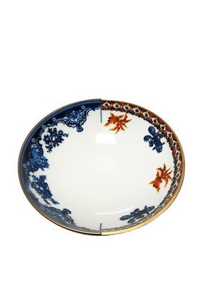 MEVLANA BAZAAR İki Desenli 6 Kişilik Rustik Çorba Kasesi