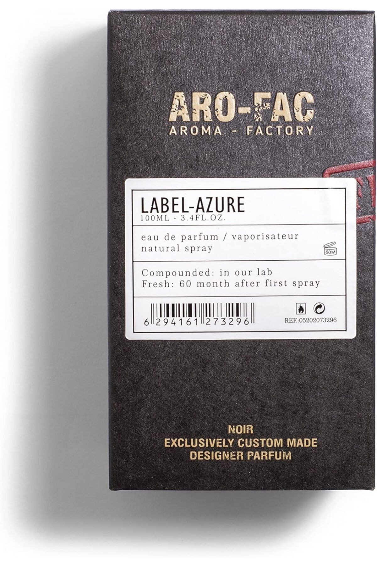 AMD Perfumes-Label Azure By AMD Perfumes Unisex Fragrance EDP 100ml 4