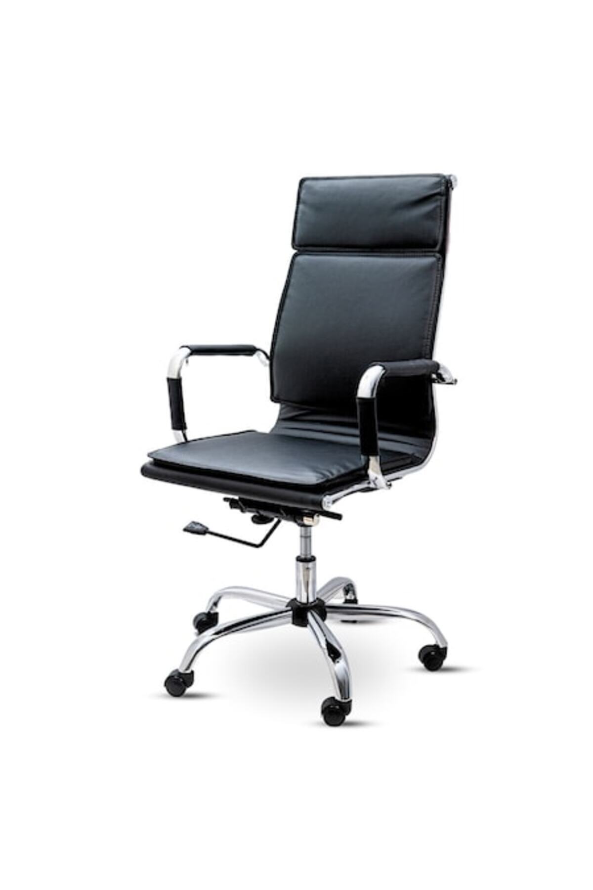 Bezubi-Office Chair Manager, comfortable, swiveling, ergonomic with high backrest, adjustable in hei 1