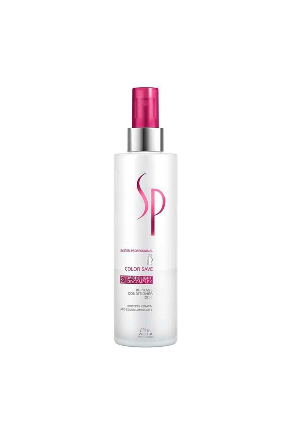 Wella-Balsam Bi-Fazic pentru Par Vopsit - SP Color Save Bi-Phase Conditioner 185ml 1